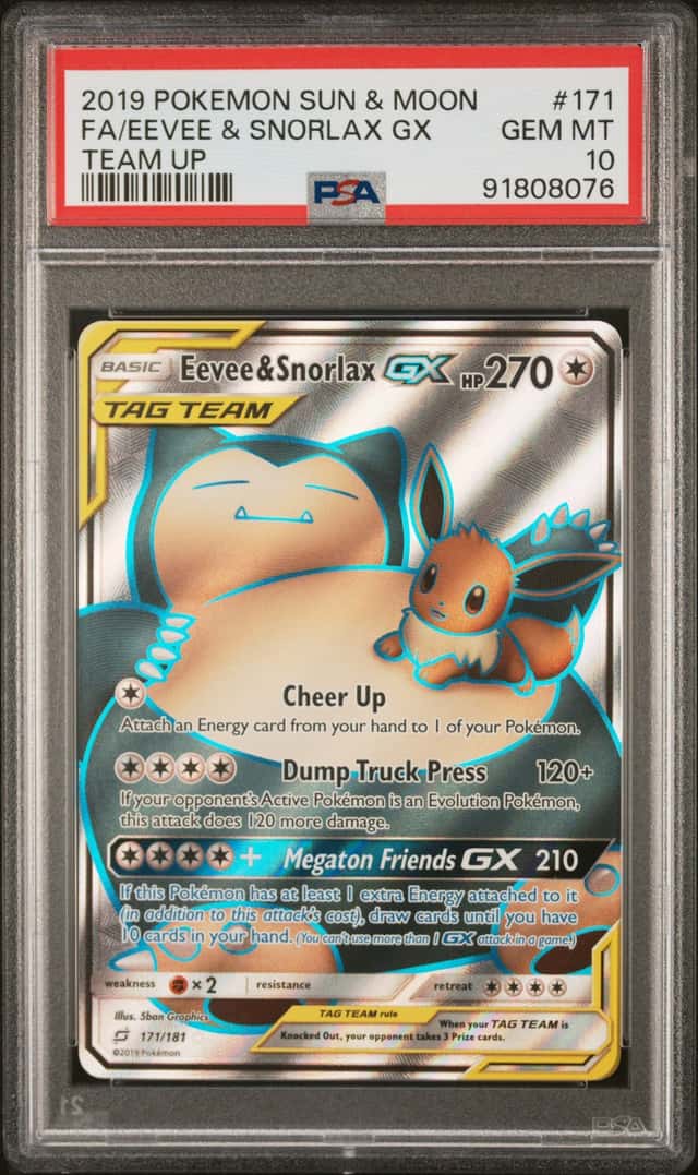 Eevee & Snorlax GX