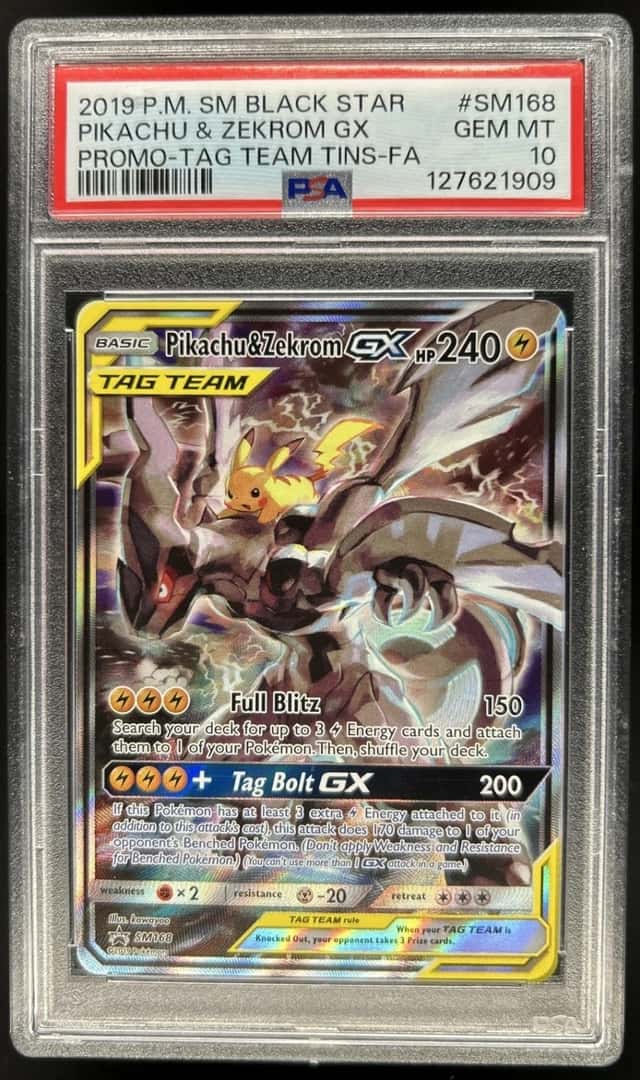 Pikachu & Zekrom GX