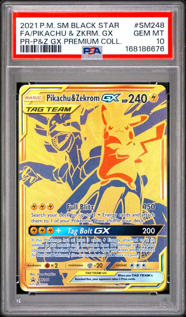 Pikachu & Zekrom GX