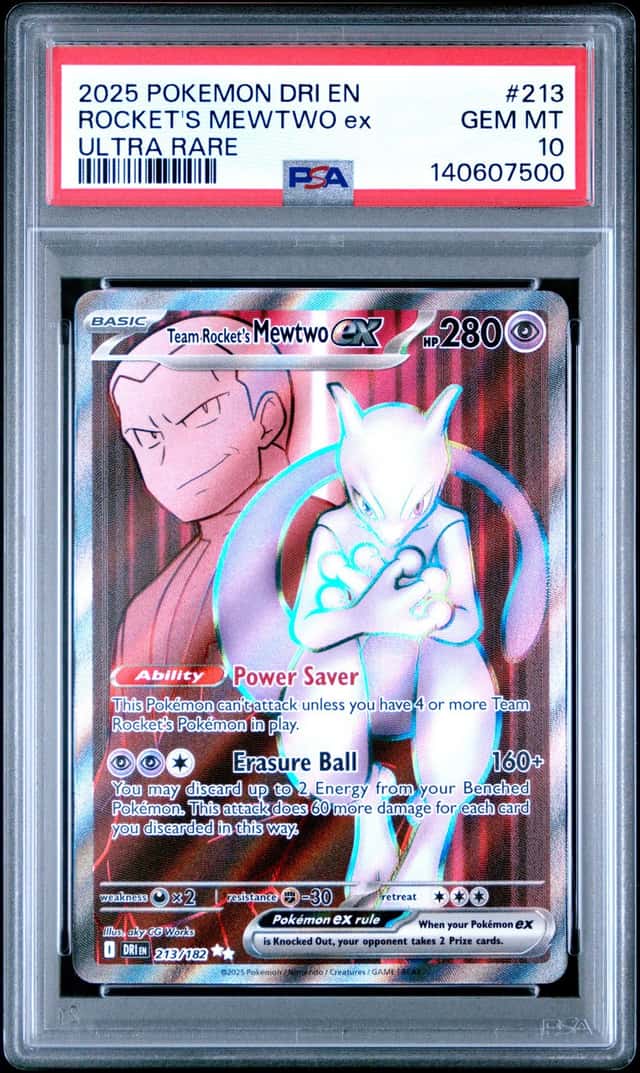 ROCKET'S MEWTWO ex