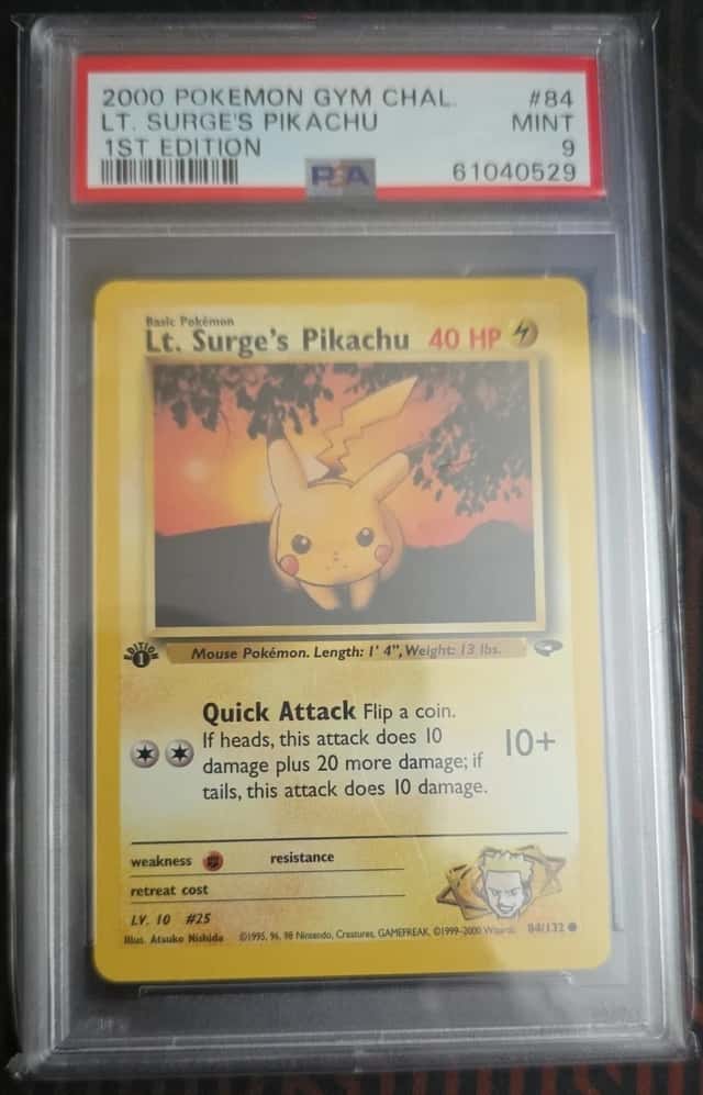 Lt. Surge's Pikachu