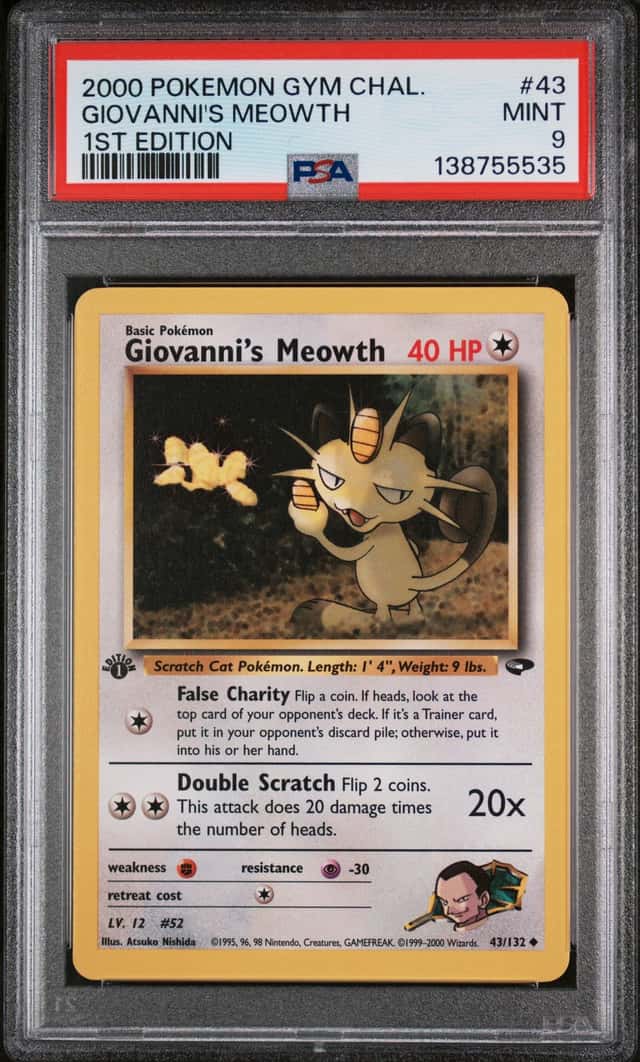 Giovanni's Meowth