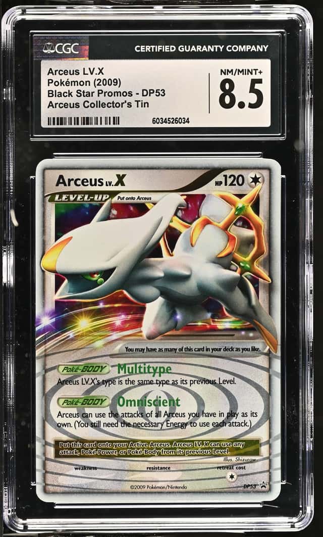 Arceus Collector's Tin