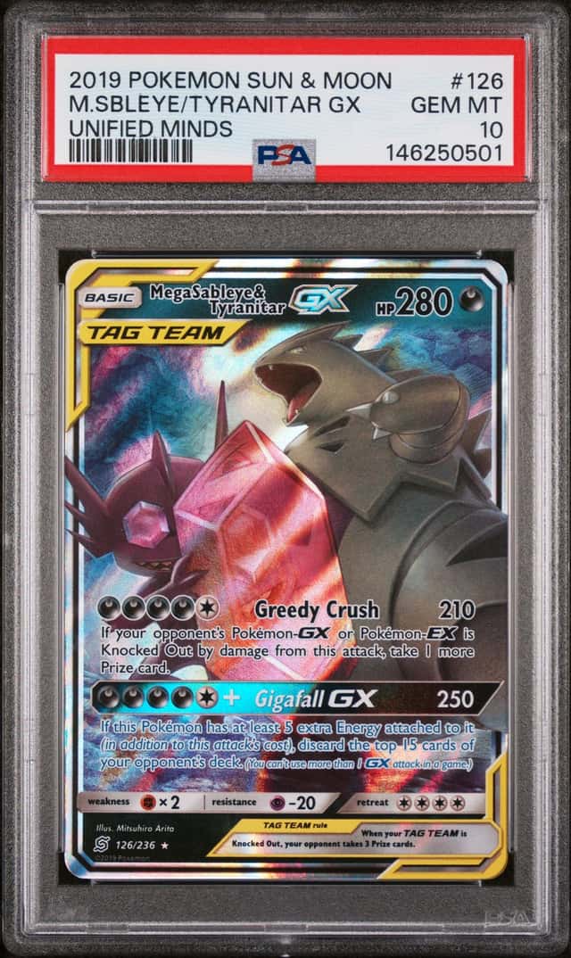 Mega Sableye & Tyranitar GX