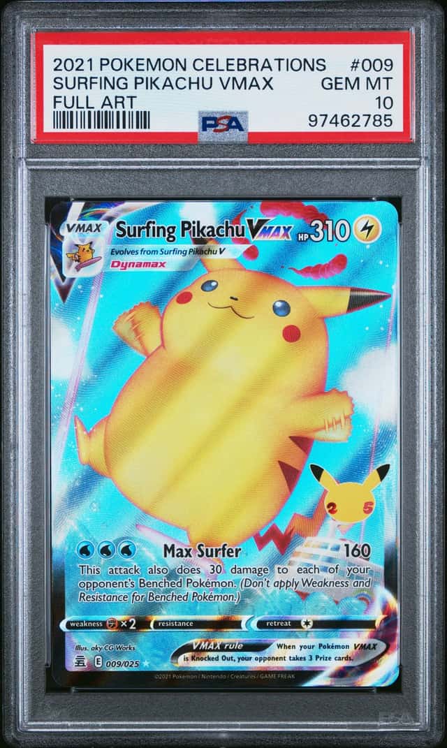 Surfing Pikachu VMAX