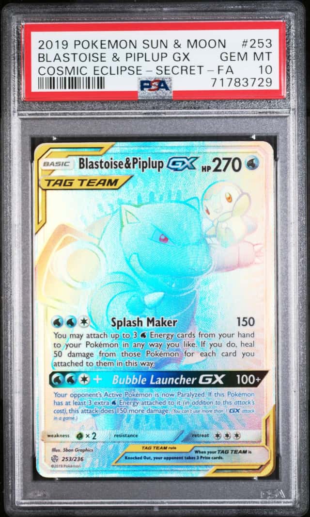 Blastoise & Piplup GX