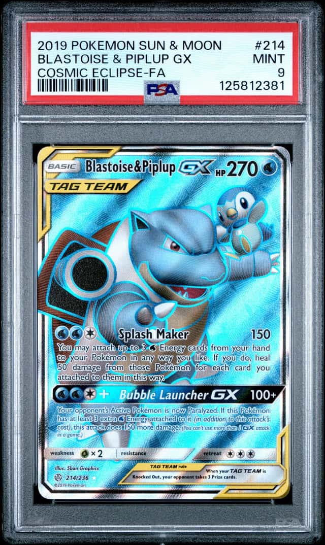 Blastoise & Piplup GX