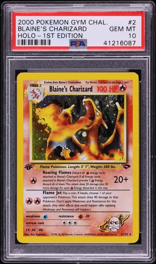 Blaine's Charizard