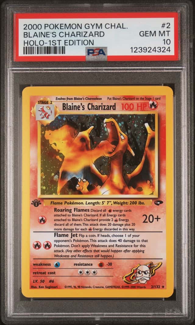 Blaine's Charizard