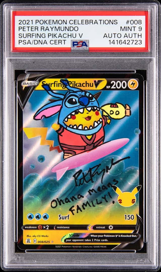 Surfing Pikachu V