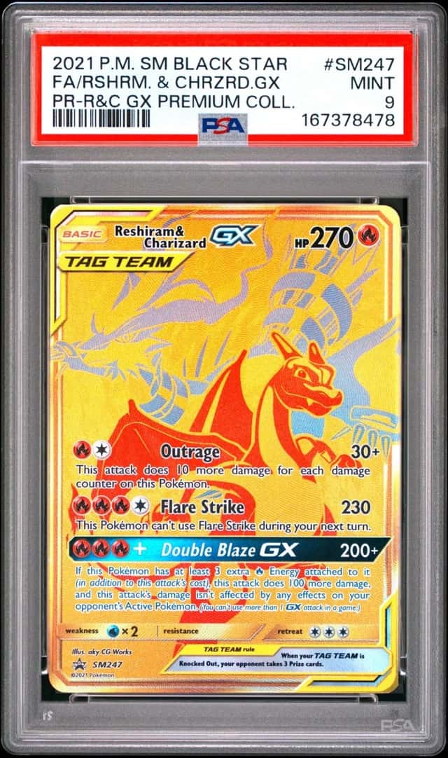 Reshiram & Charizard GX