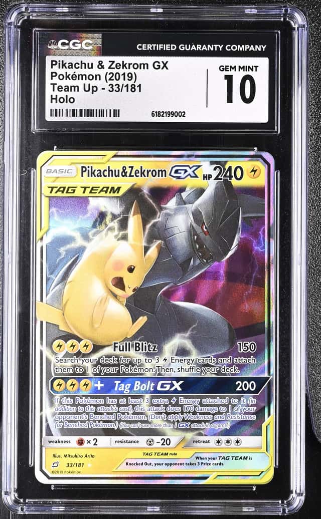 Pikachu & Zekrom GX