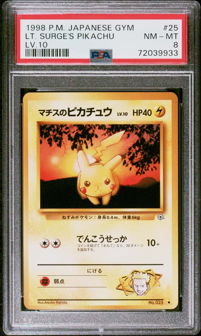 Lt. Surge's Pikachu