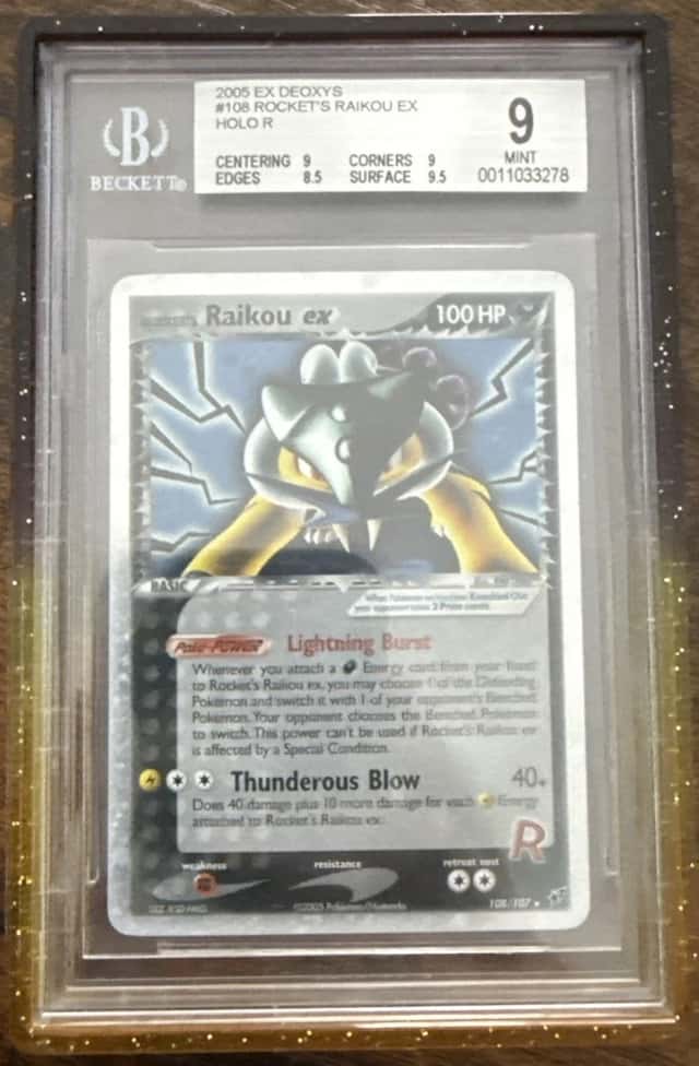 Rocket's Raikou ex