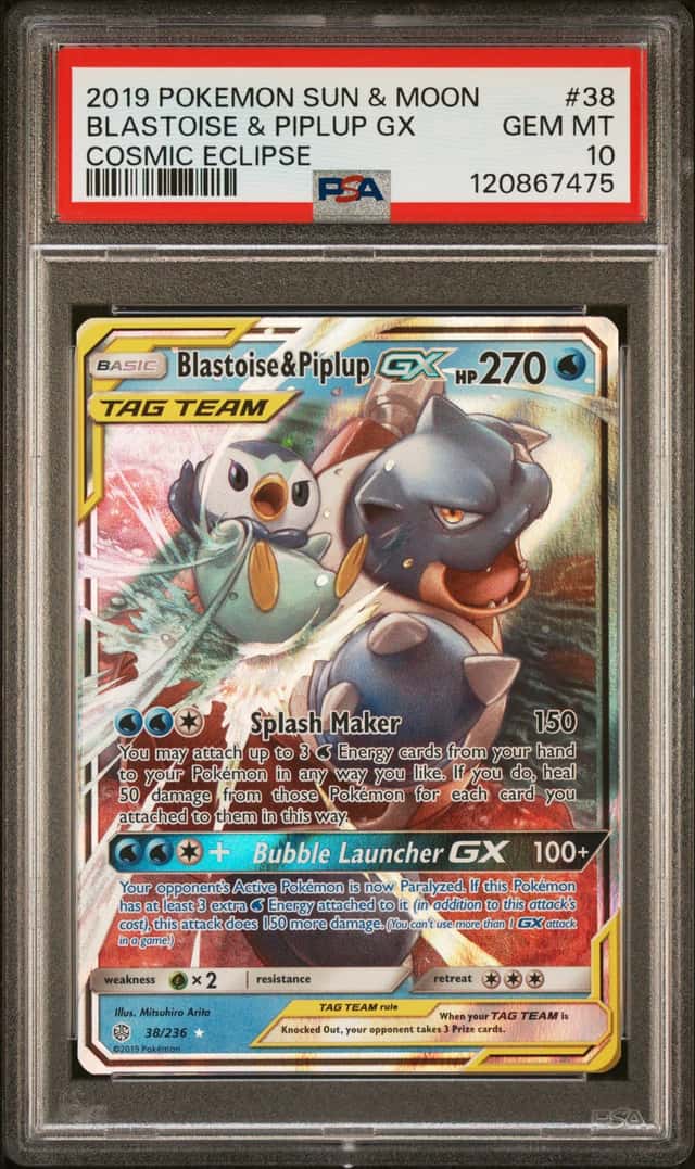 Blastoise & Piplup GX