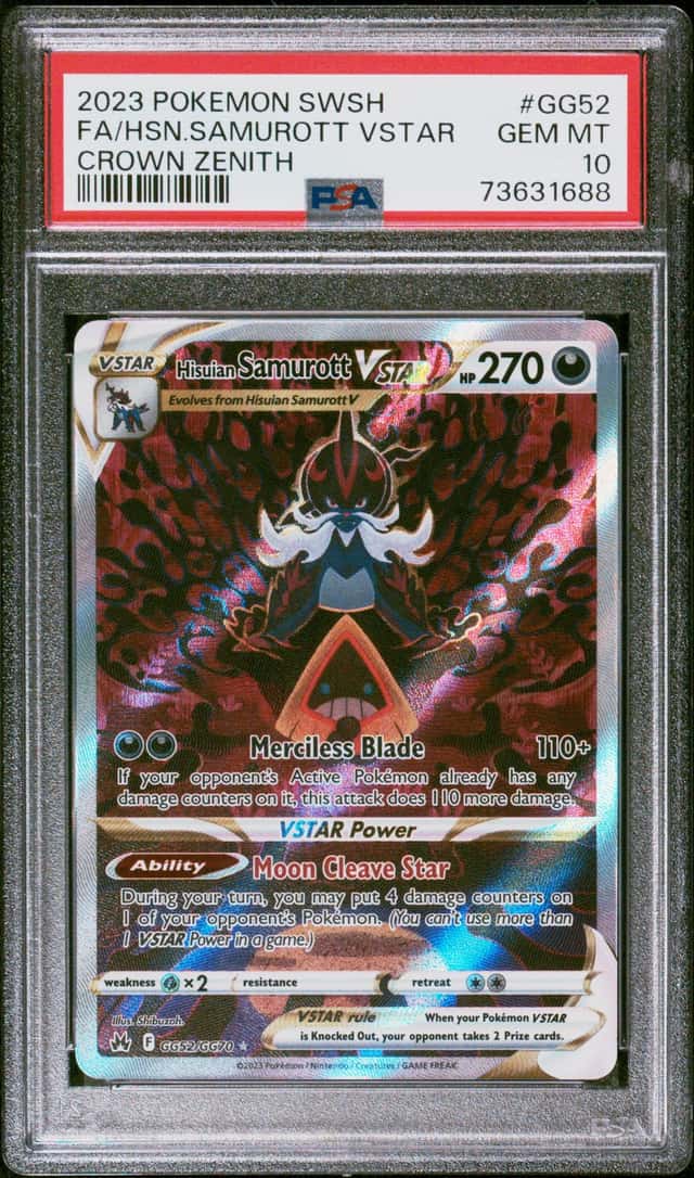 Hisuian Samurott VSTAR