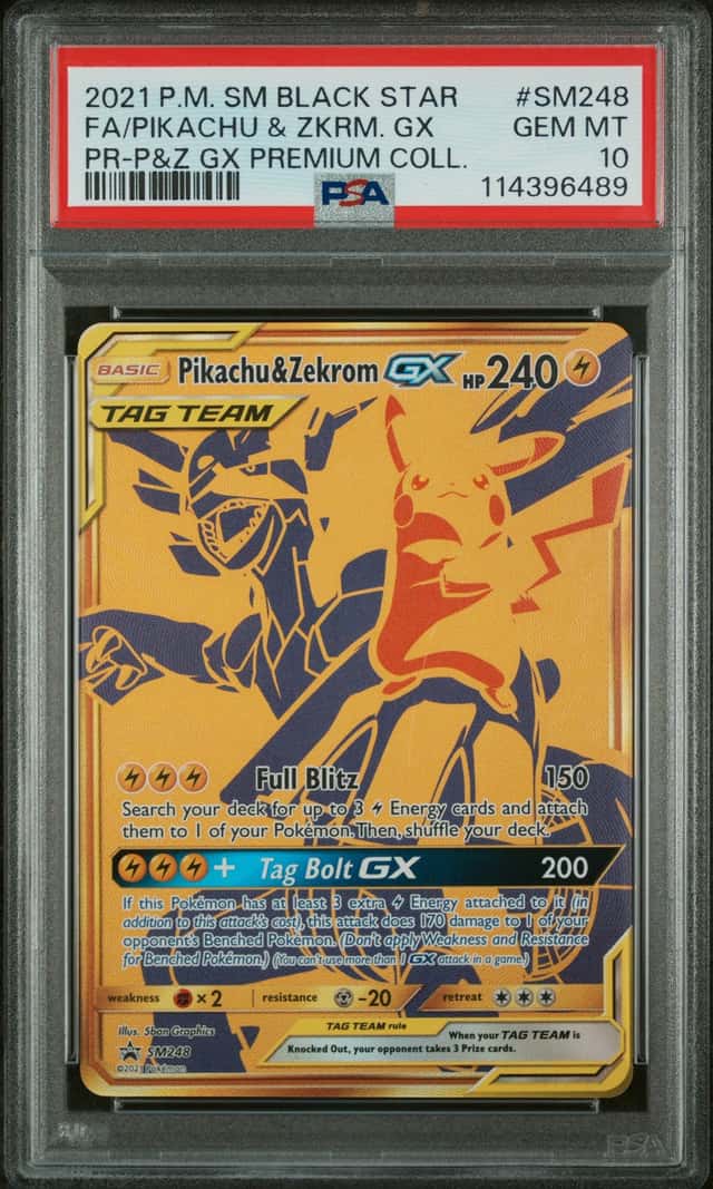 Pikachu & Zekrom GX