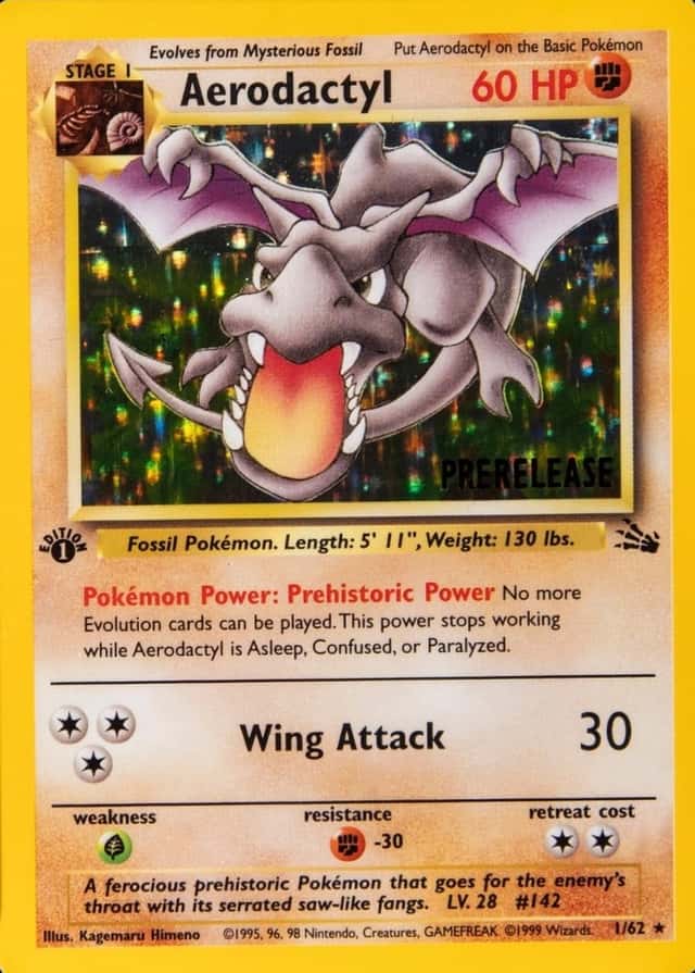 1St Edition · Prerelease