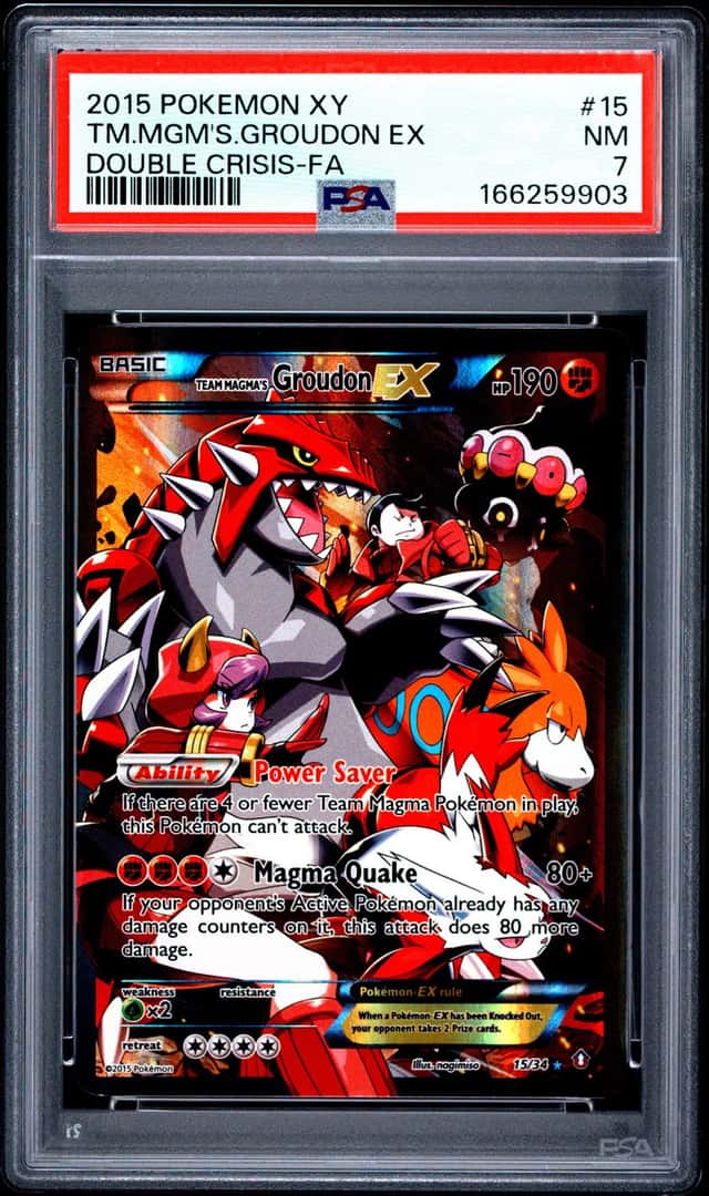 Team Magma's Groudon EX