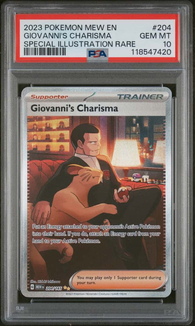 Giovanni's Charisma