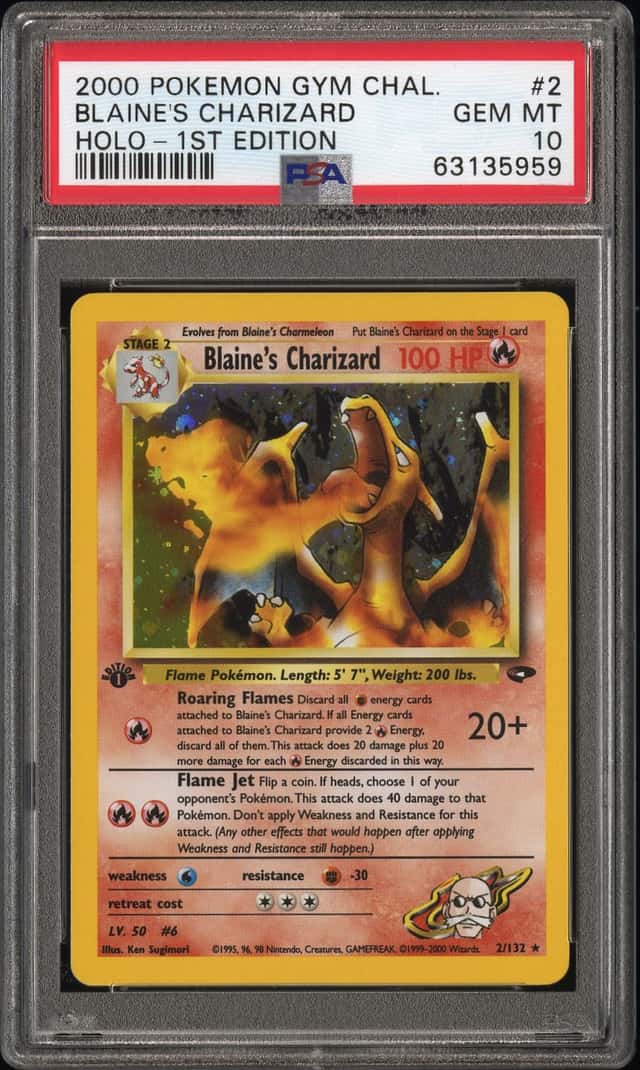 Blaine's Charizard