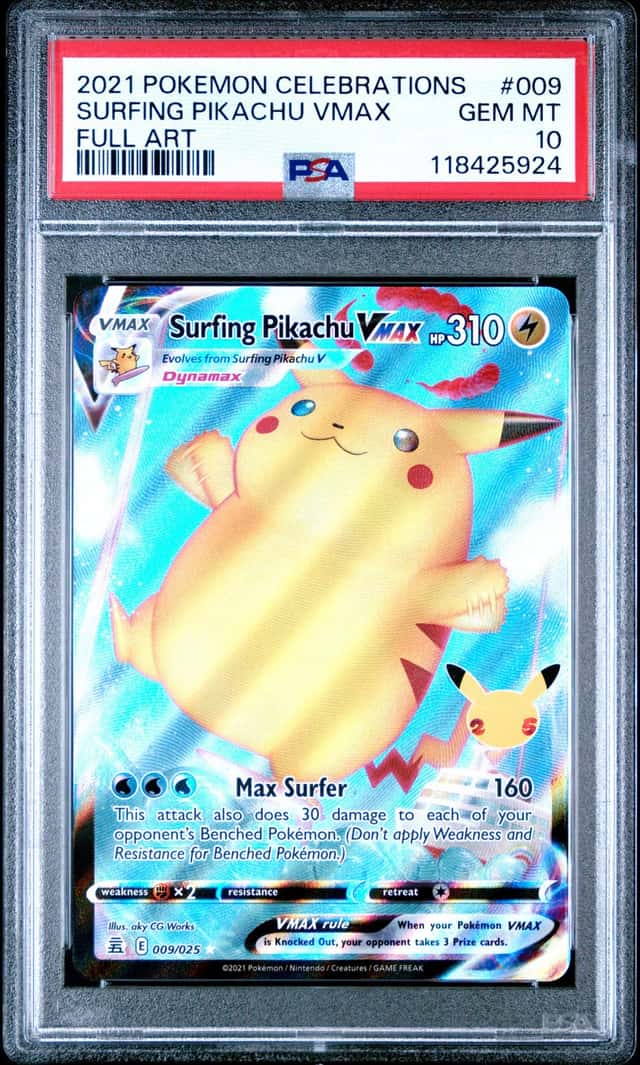 Surfing Pikachu VMAX