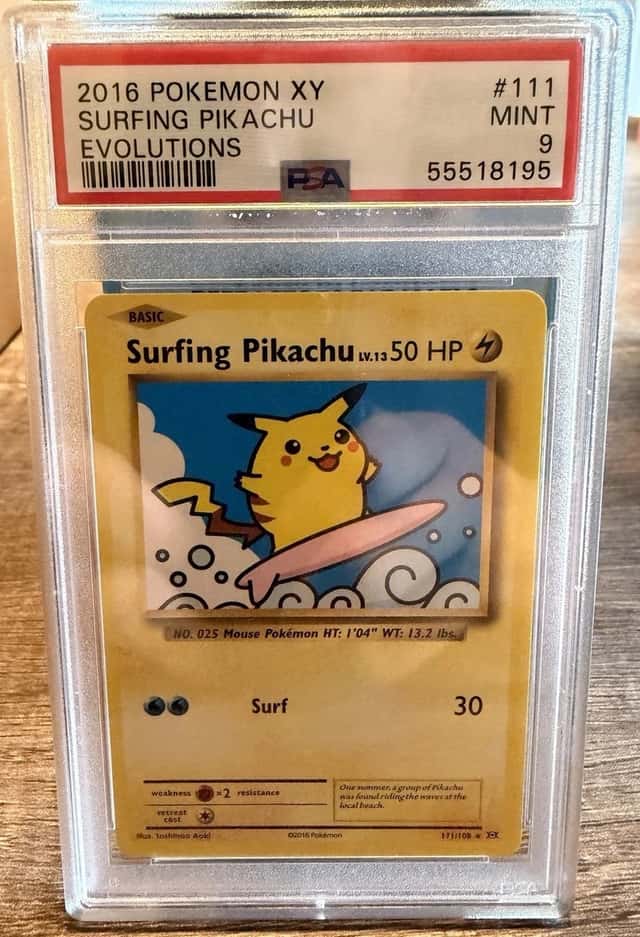 Surfing Pikachu