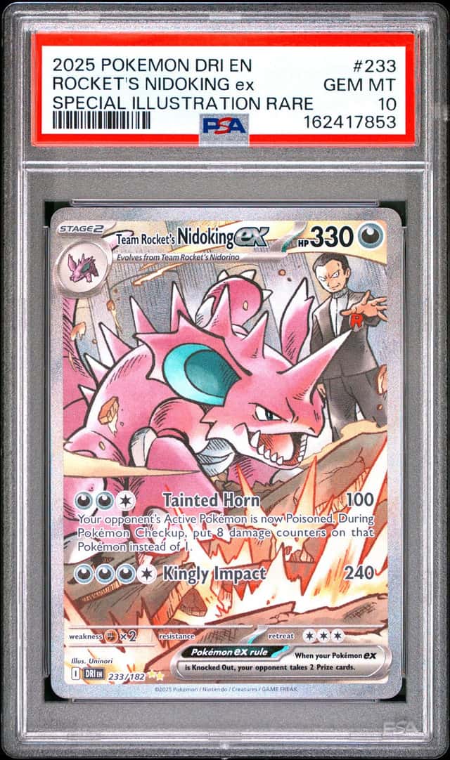 ROCKET'S NIDOKING ex