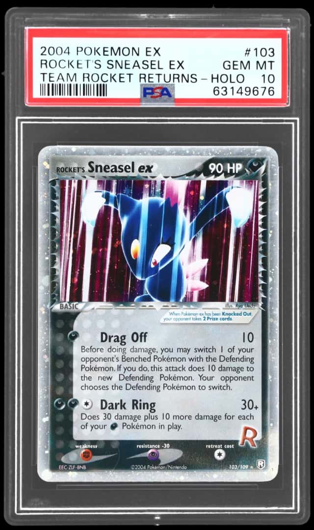 Rocket's Sneasel EX