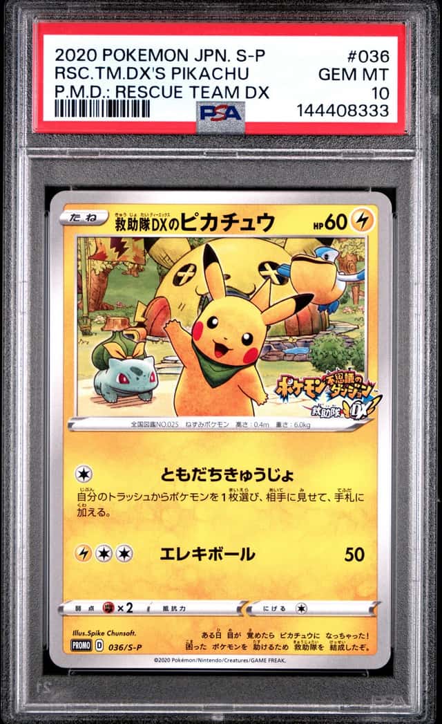 Rescue Team Dx's Pikachu