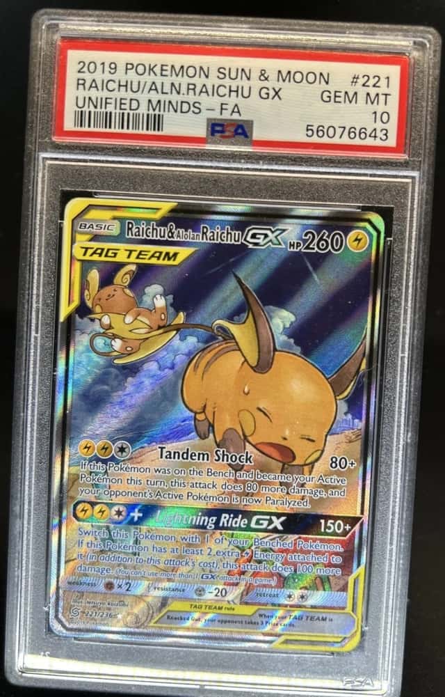 Raichu & Alolan Raichu GX