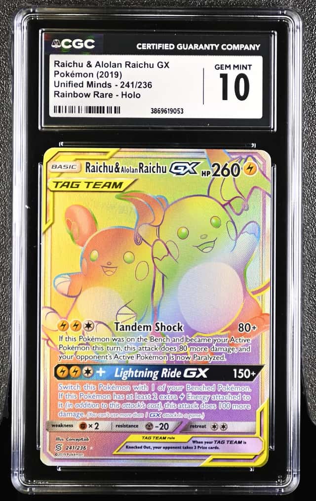 Raichu & Alolan Raichu GX