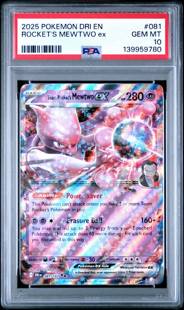 ROCKET'S MEWTWO ex