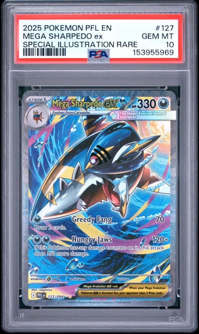MEGA SHARPEDO ex