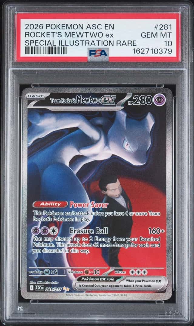 ROCKET'S MEWTWO ex