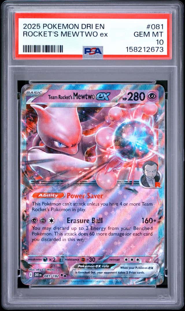 ROCKET'S MEWTWO ex