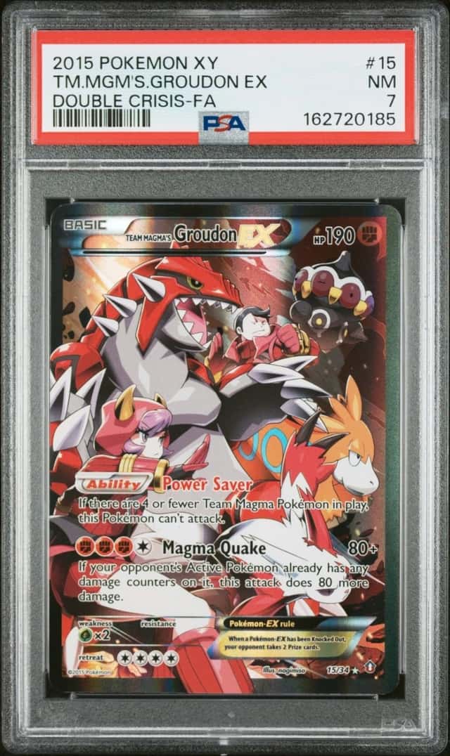 Team Magma's Groudon EX