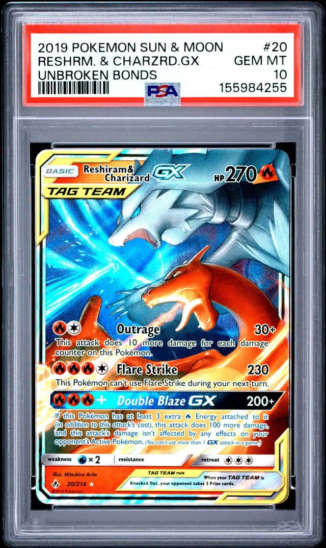 Reshiram & Charizard GX
