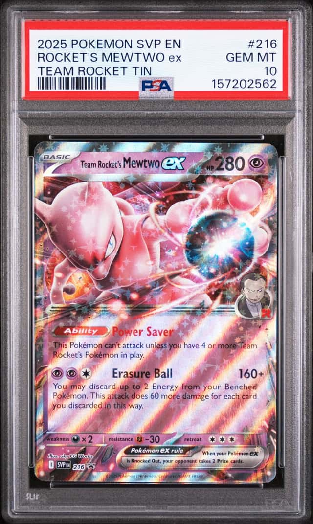 ROCKET'S MEWTWO ex