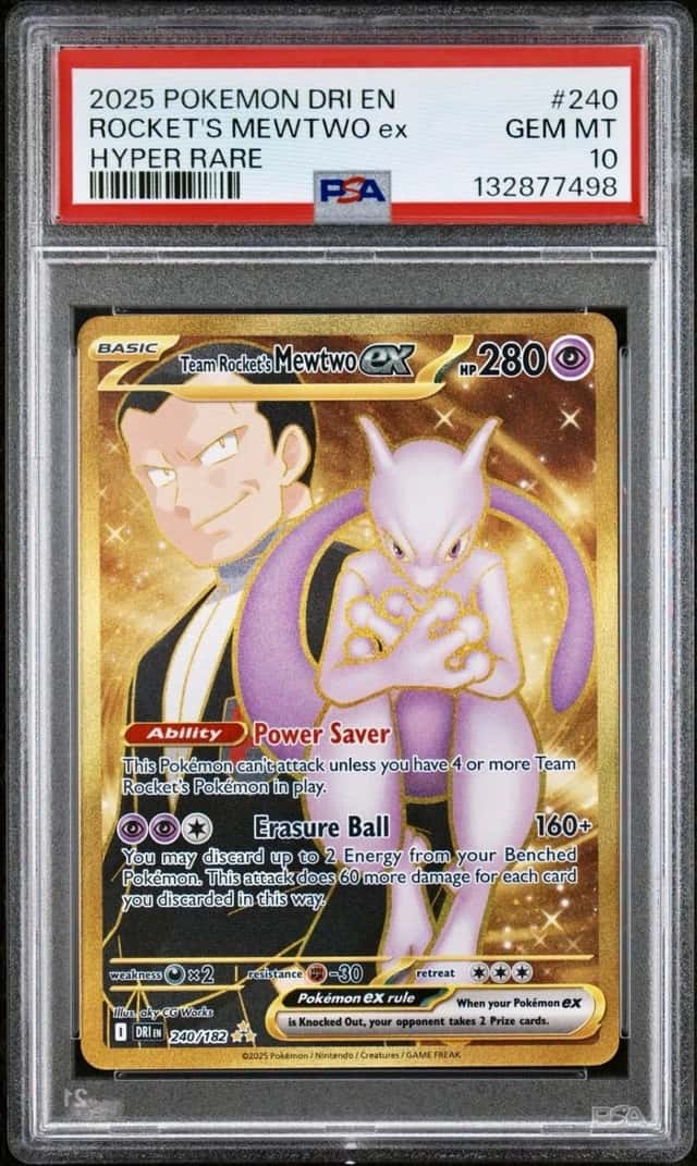ROCKET'S MEWTWO ex
