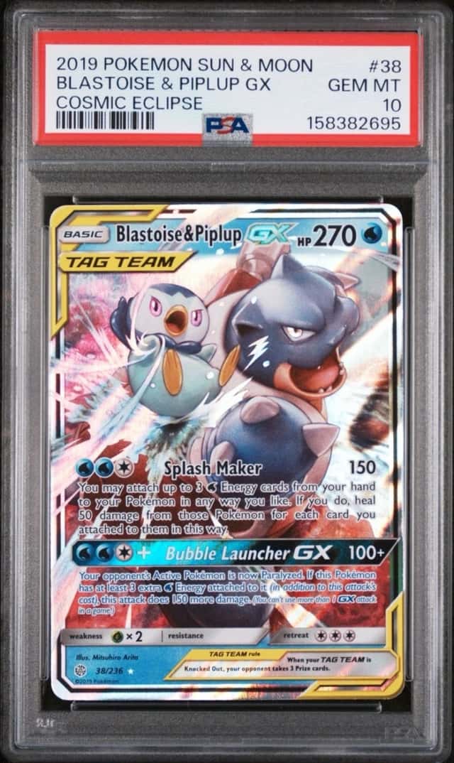 Blastoise & Piplup GX