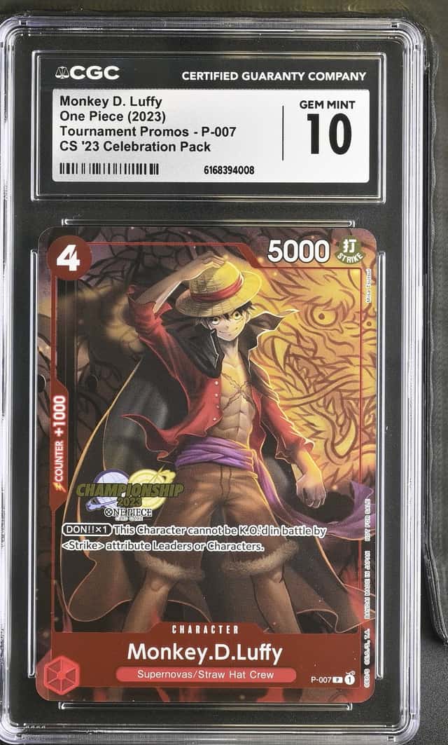 Monkey.D.Luffy SILVER FOIL P/(Championship 2023 Celebration Pack)