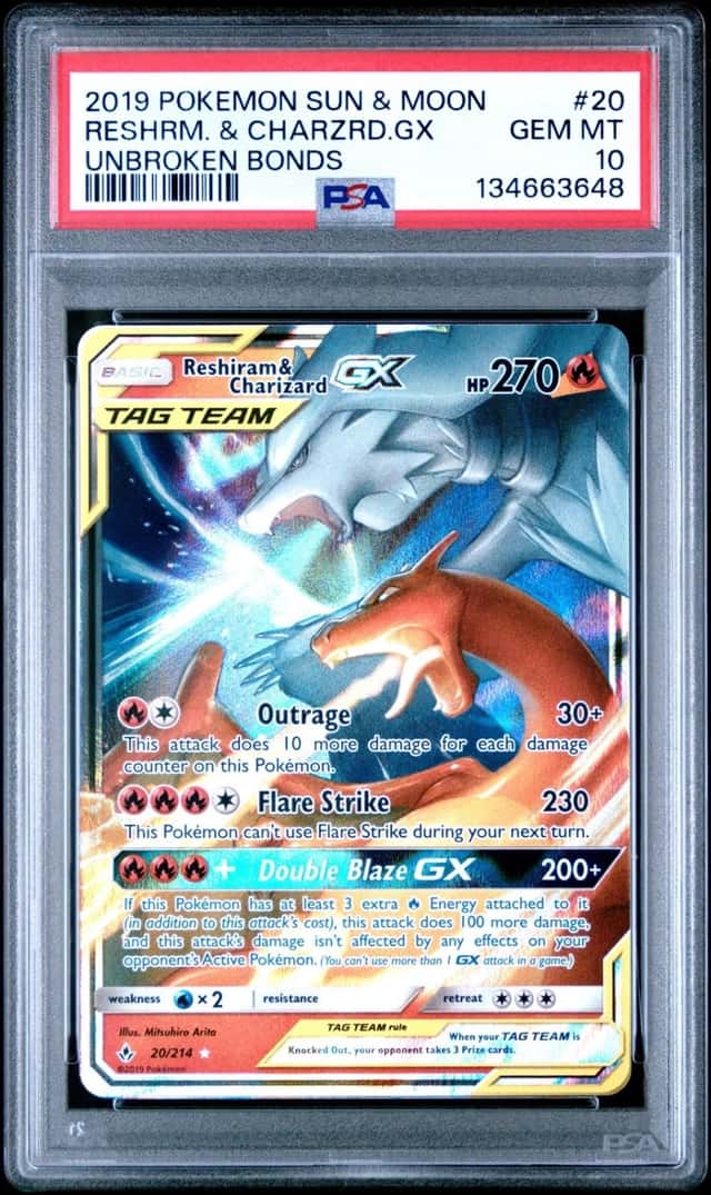 Reshiram & Charizard GX