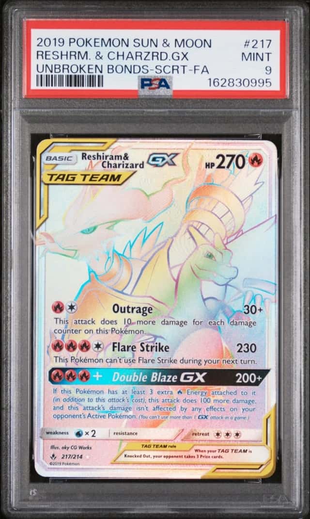Reshiram & Charizard GX