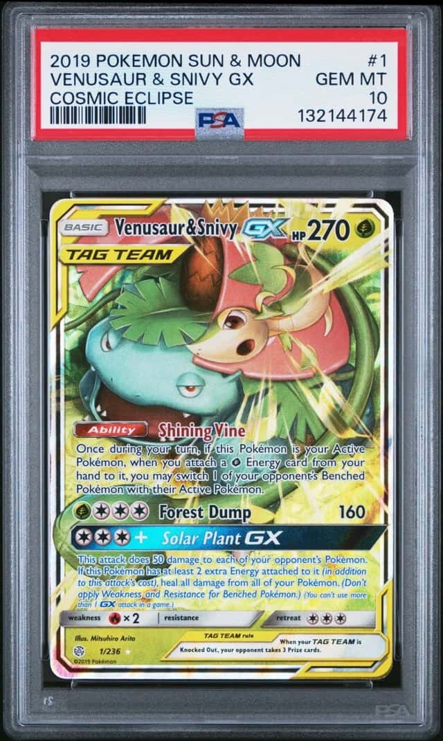 Venusaur & Snivy GX