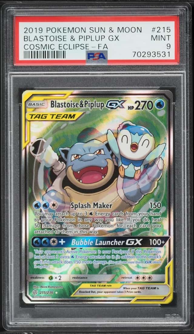 Blastoise & Piplup GX