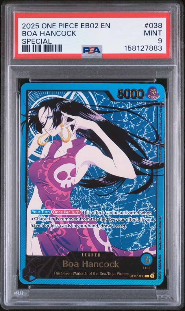 One Piece Card Game Boa Hancock 038 Anime 25th Collection...