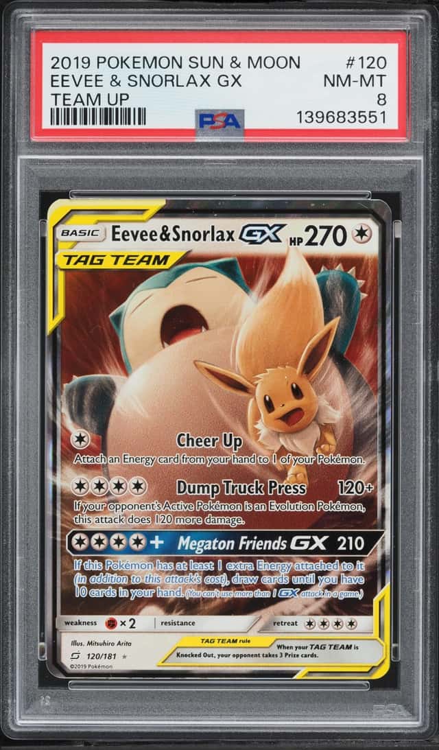 Eevee & Snorlax GX