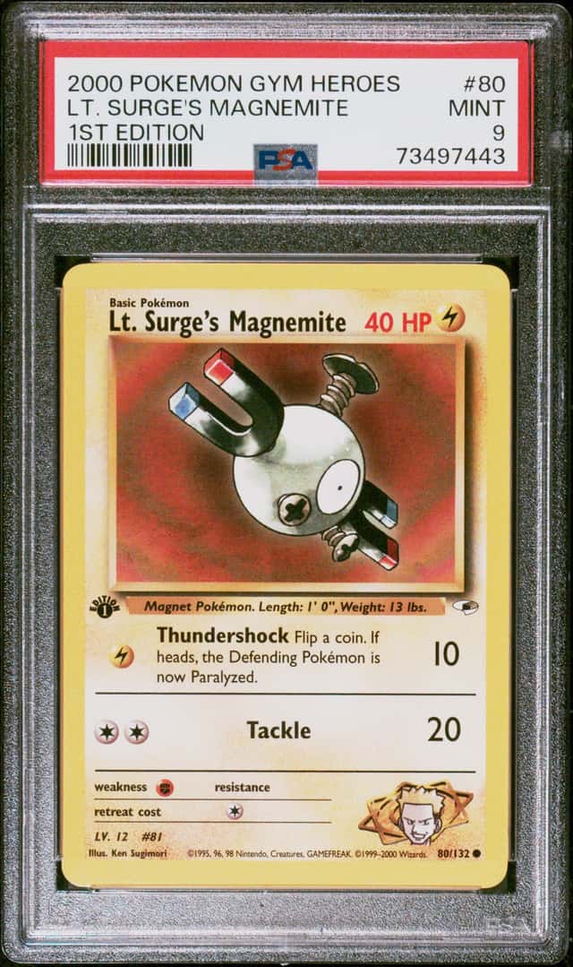 Lt. Surge's Magnemite