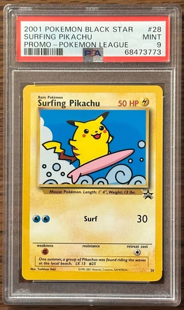 Surfing Pikachu